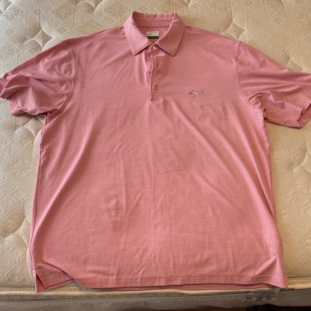 Greg Norman Collection Light Pink Polo Shirt